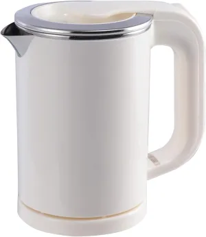 0.5 Liter Portable Electric Kettle, Small Travel Kettle,Water Kettle Travel,mini kettle - Perfect For Traveling Cooking Noodles, Boiling Water, Eggs, Coffee, Tea(White110V)…