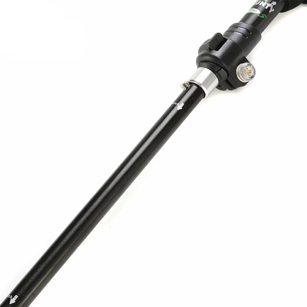 1 Pair Hiking Walking Sticks Trekking Poles Collapsible Lightweight Anti-Shock 7075 Aluminum Alloy
