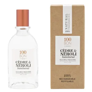 100BON Cedre & Neroli Lumineux Unisex Fragrance – Neroli & Cedar Fragrance for Women & Men – Soothing Organic Fragrance with Sensual, Light & Woody Fragrance - 100% Natural Fragrance Spray, 1.7 Fl Oz