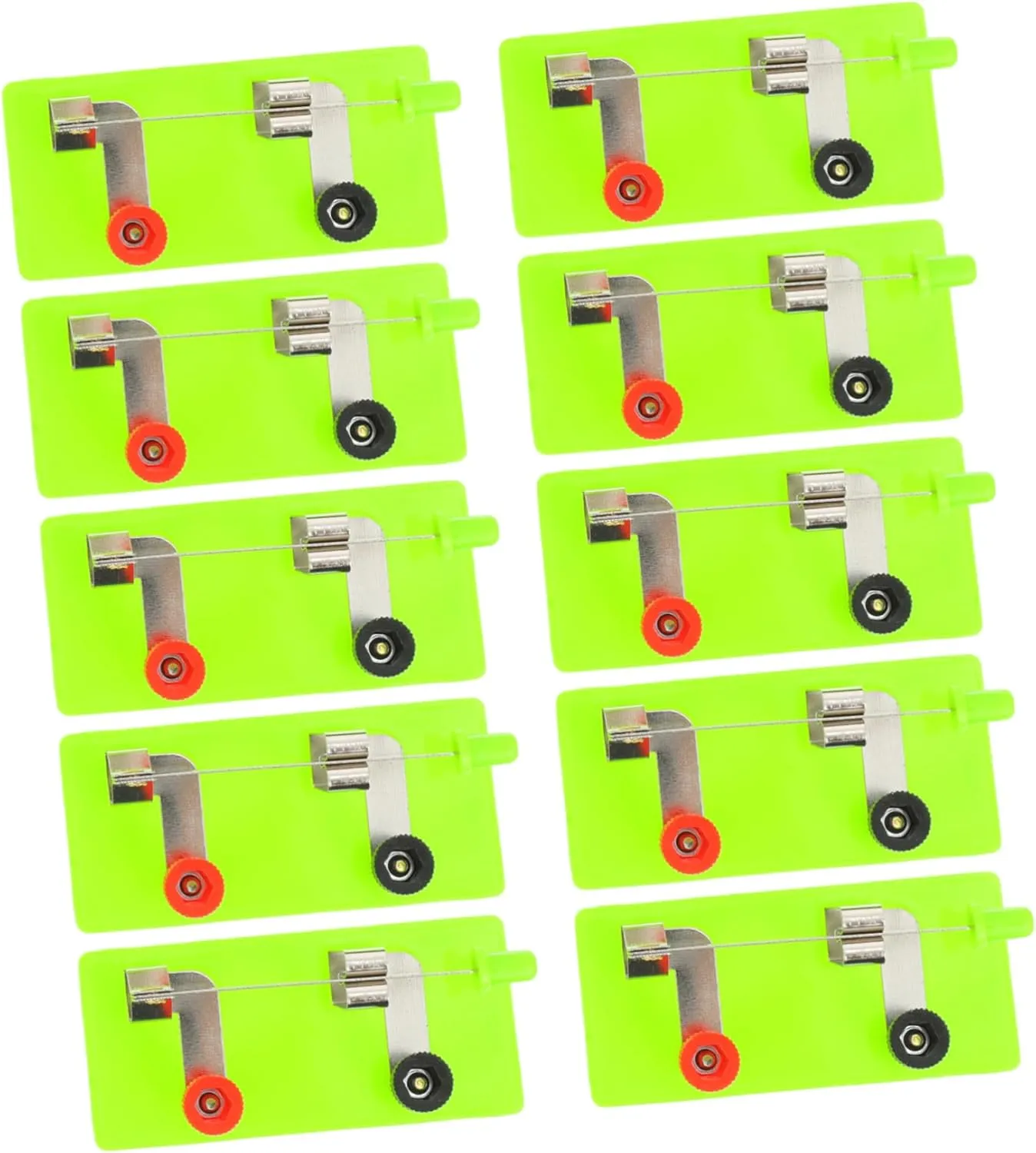 10pcs Single Pole Circuit Blades for School Experiments Electronic Equipment for Projects Low Voltage Devices and Learning Activities