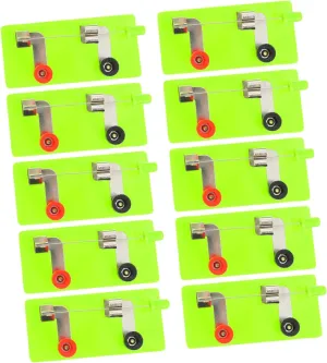 10pcs Single Pole Circuit Blades for School Experiments Electronic Equipment for Projects Low Voltage Devices and Learning Activities