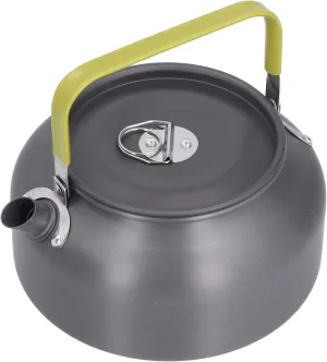 1.2L Camping Kettle, Aluminium Alloy Water Pot with Bag, Compact Lightweight Coffee Pot, Outdoorportable Lightweight Teapot for Mountaineering Fishing Picnic