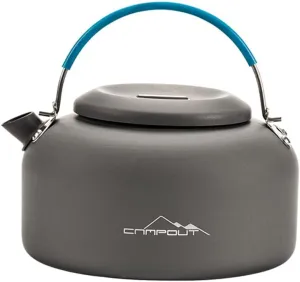 1.4L Outdoor Camping Kettle Aluminum Tea Pot Kettle Compact Lightweight Coffee Pot for Camping Hiking Backpacking
