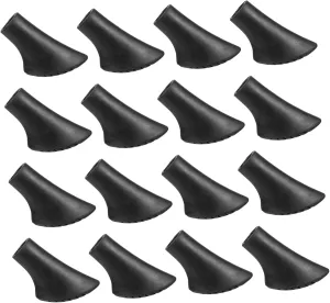16pcs Trekking Pole Foot Covers Hiking Pole Tips Walking Stick for Hiking