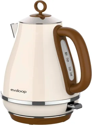 1.7L Electric Kettles, BPA Free Tea Kettle, Hot Water Boiler Heater, Stainless Steel Teapot, Auto Shut-Off & Boil-Dry Protection, 120V/1500W