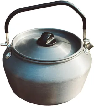 1pc Outdoor Kettle Pot Lightweight Portable Boiling Teapot for Camping Hiking and Picnics for Hot Drinks Soups and Compact Design for Easy Carrying