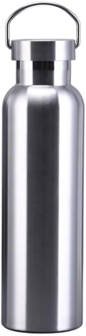 1PC Sports Water Bottle Double-layer Stainless Steel Water Cup Car Outdoor Mountaineering Kettle(350ML)