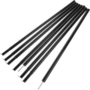 1set Tent Support Pole Set Canopy Rods for Tarp Lightweight Camping Tent Poles Easy Storage Multi-use Outdoor Support for Hiking Backpacking