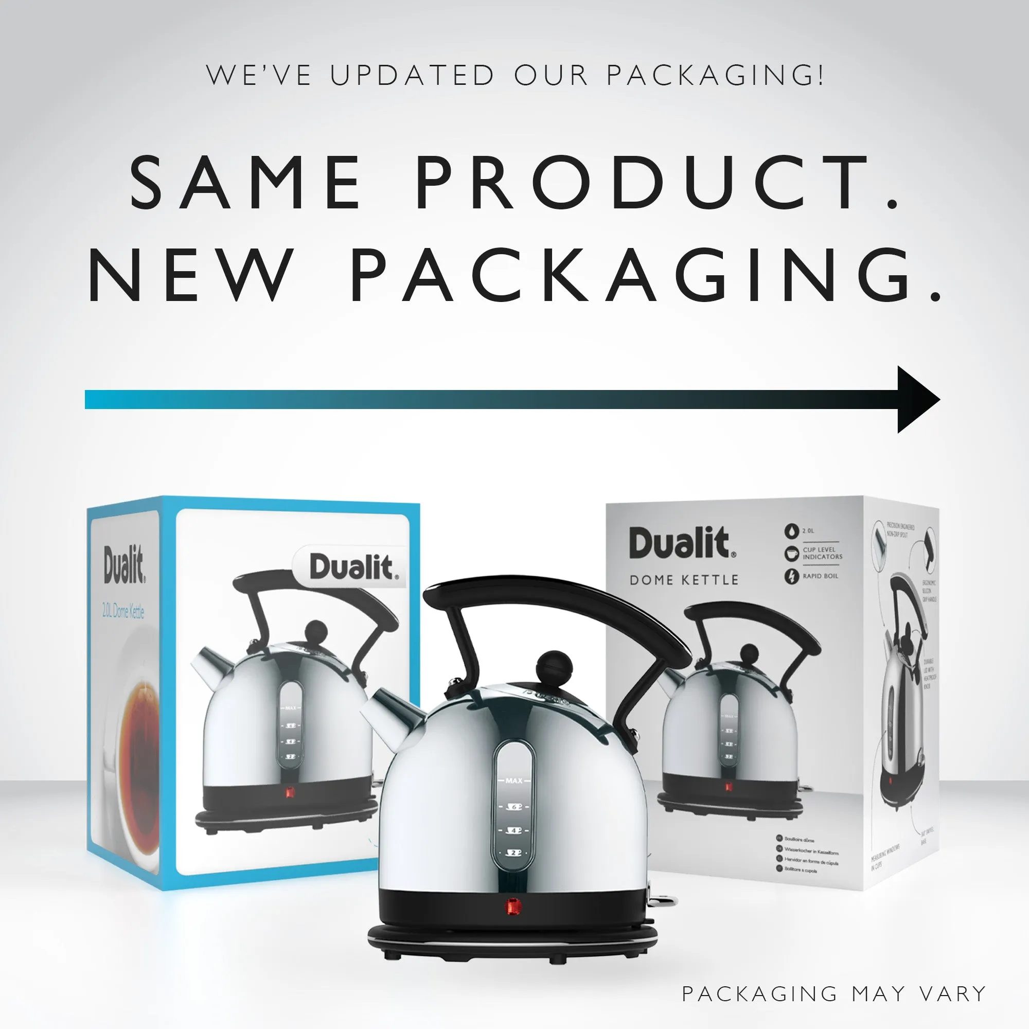 2 Litre Dome kettle