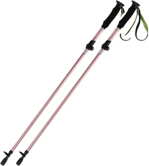 2-Pack Lightweight Trekking Poles, 5-Section Folding, Aluminum Alloy, with Thickened Wrist Strap, for Men and Women