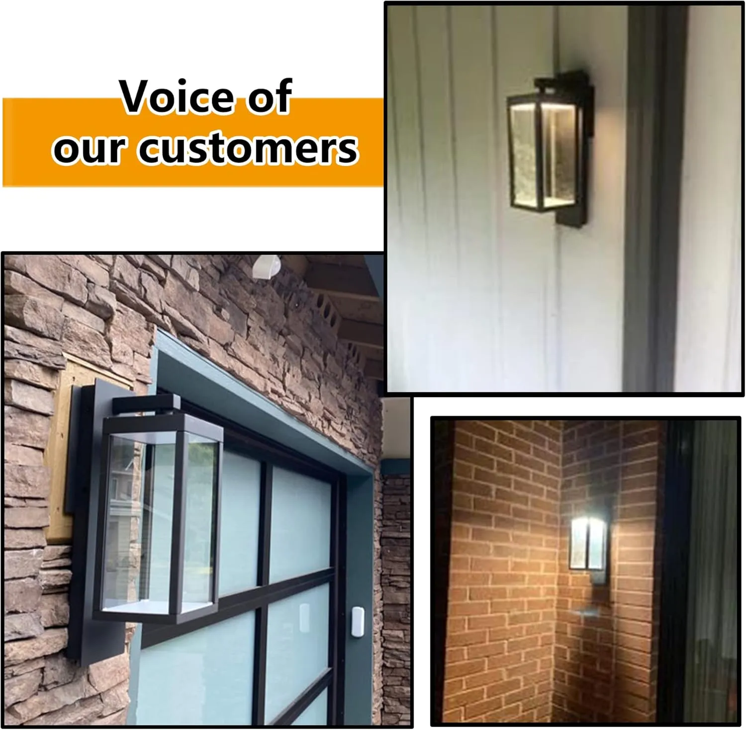 2 Pack Outdoor Wall Light Lantern with Motion Sensor LED Exterior Light Fixture IP54 Waterproof for House Garage Patio 3000K Anti-Rust Wall Mount Lamp,750LM