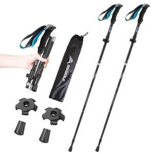 2 Piece Ultralight Trekking Poles Foldable
