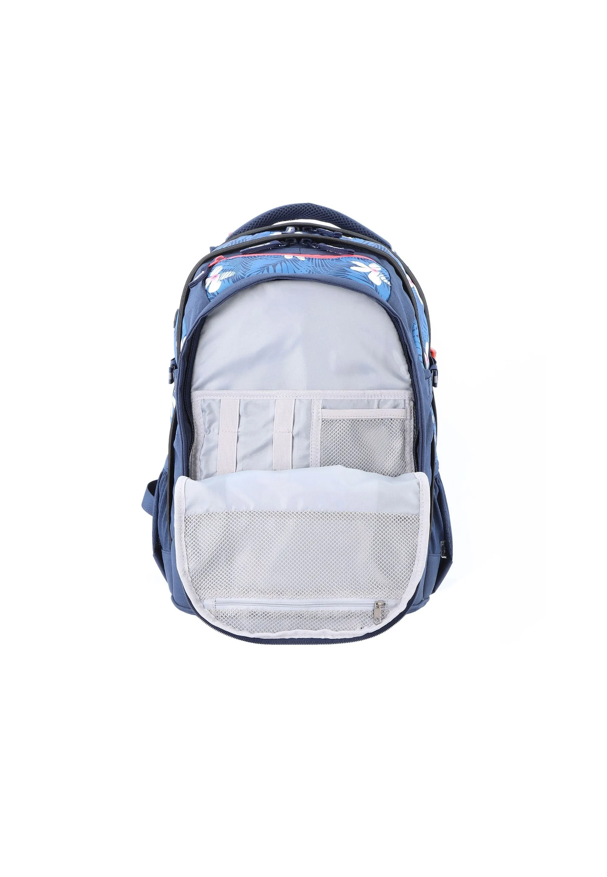 2be  Schoolbag / Laptop Backpack / With Gym Bag and Pencil Case Blue