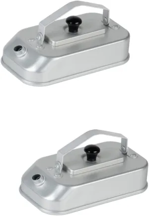 2pcs Camping Tea Kettle Compact and Portable Aluminum Stovetop Pot for Outdoor Use