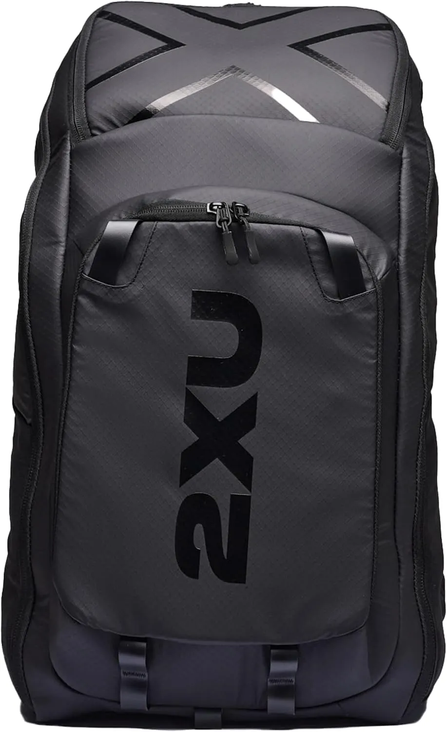 2XU Transition Backpack - Secure Storage Bag for Swim, Run, Bike Clothing - Black