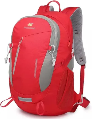 30L Outdoor Mountaineering Bag Travel Backpack Portable Mountaineering Hiking Men's and Women's Bag(Black)