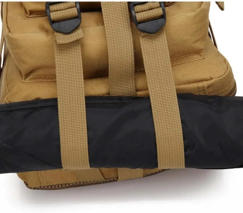 30L Waterproof Hiking Tactical Backpack with MOLLE System – Lightweight & Ergonomic Design for Camping, Trekking, Outdoor Adventures (Digital Jungle Camo)