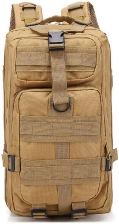 30L Waterproof Hiking Tactical Backpack with MOLLE System – Lightweight & Ergonomic Design for Camping, Trekking, Outdoor Adventures (Digital Jungle Camo)