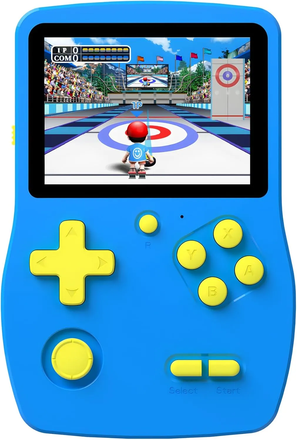 32 Bit Handheld Games for Kids,3.0'' IPS HD Screen and Built in 139 Video Games,Rechargeable Portable Electronic Gaming Player Toys for Ages 4-14,Boys Girls Xmas Birthday Gift (Blue)