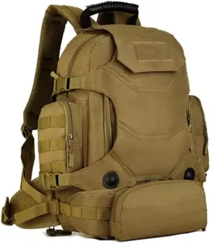 40L Backpack Three-in- Multifunctional Backpack Cycling Mountaineering Bag Travel Hiking Bag(D)