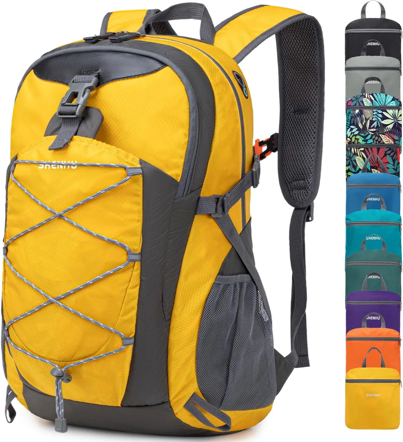 40L Hiking Backpack Lightweight Daypack Waterproof Travel Camping Backpack for Men Women Sport Packable