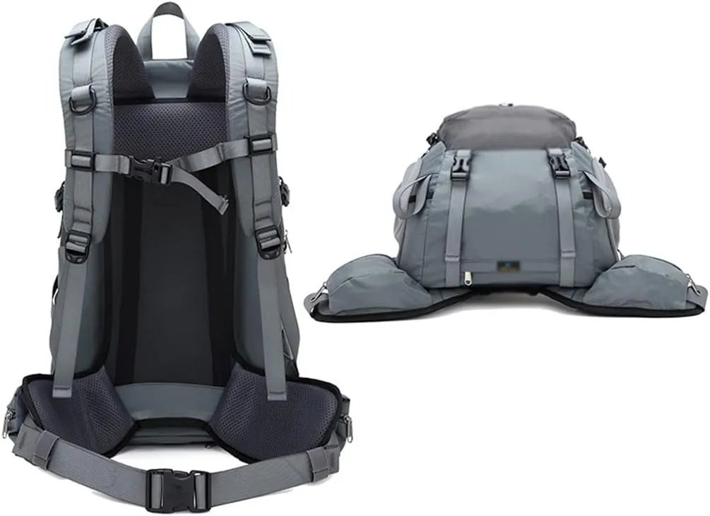 40L Hiking Backpack Outdoor Mountaineering Bag Large Capacity Travel Sports Backpack(3-pack)