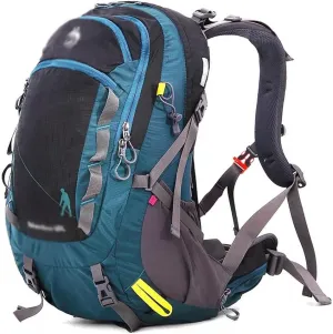 40L Sports Backpack Multi Pocket Hiking Bag Outdoor Cycling Backpack(D)