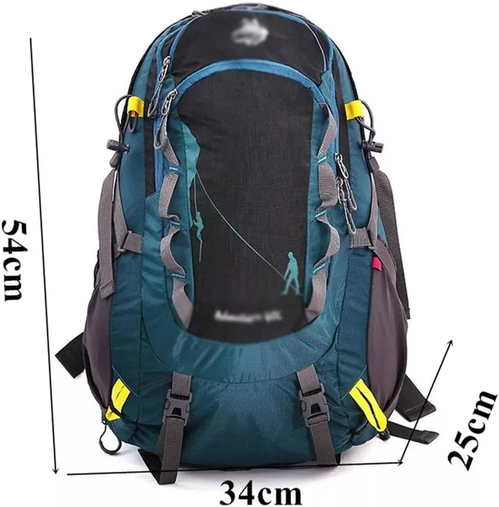 40L Sports Backpack Multi Pocket Hiking Bag Outdoor Cycling Backpack(E)