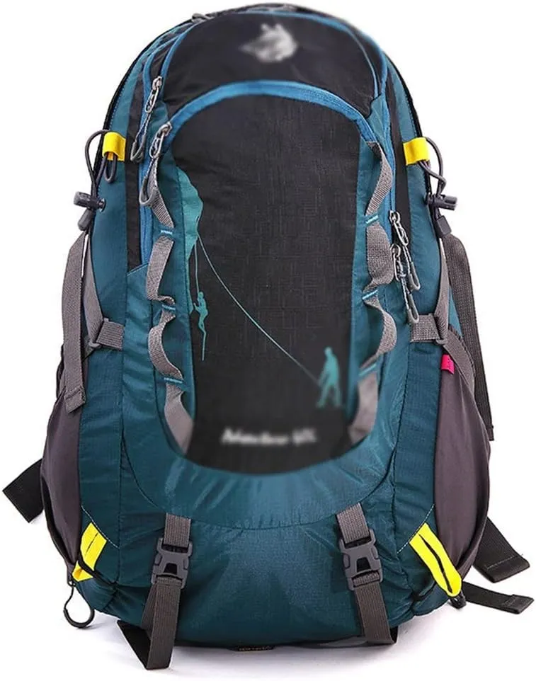 40L Sports Backpack Multi Pocket Hiking Bag Outdoor Cycling Backpack(E)