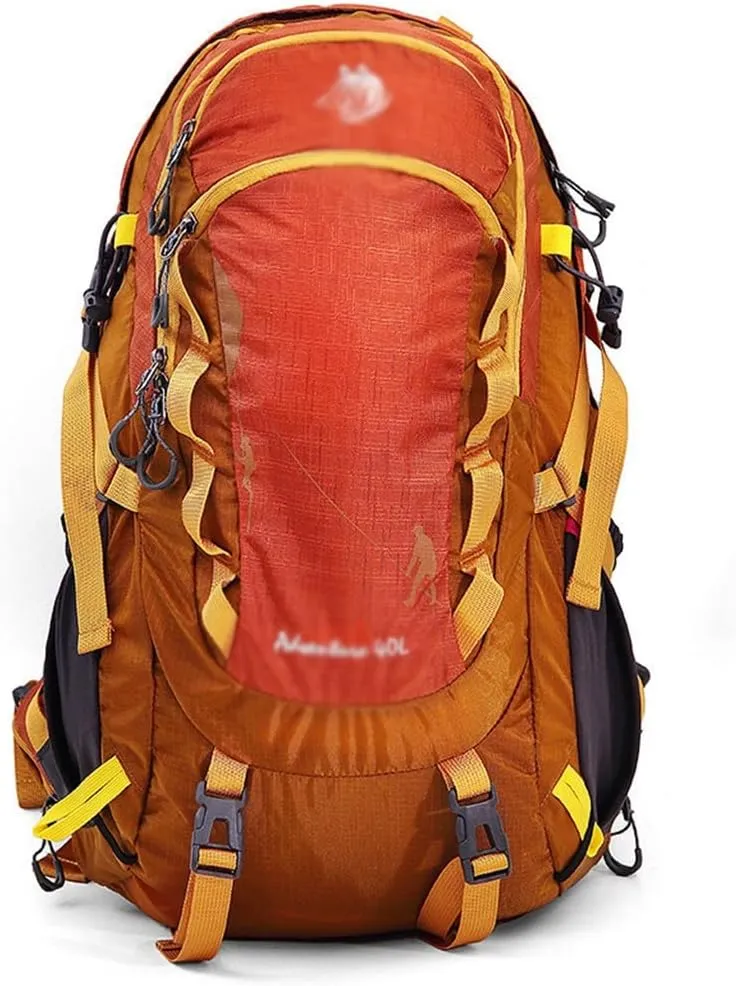 40L Sports Backpack Multi Pocket Hiking Bag Outdoor Cycling Backpack(E)