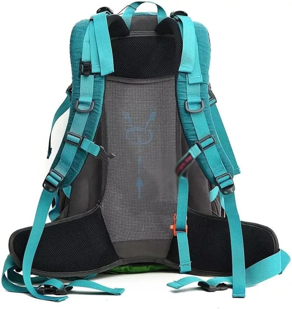 40L Sports Backpack Multi Pocket Hiking Bag Outdoor Cycling Backpack(E)