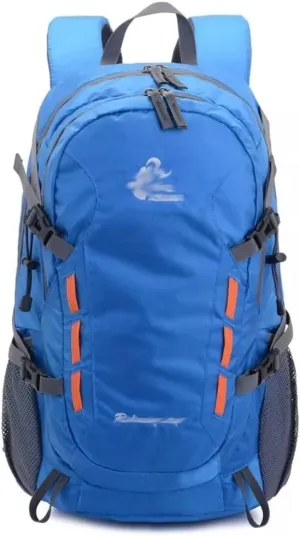40L Travel Backpack Large Capacity Men's Women's Backpack Camping Hiking Sports Bag (Color : Black, Size : 53 * 32 * 15cm)