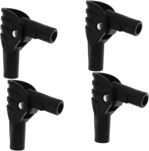 4Pcs Portable Tent Folding Joints Durable Connector Parts for Camping Outdoor Use Easy Installation Tent Components for Support Poles and Canopy Repair