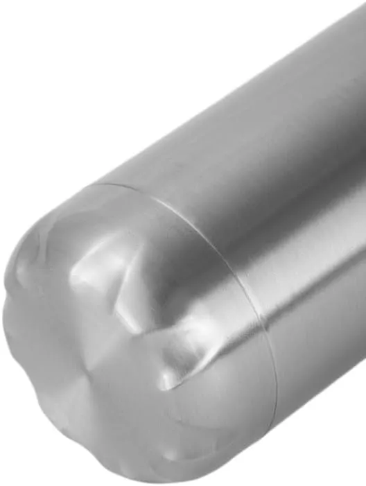 500ML Kettle, Double-layer Stainless Steel Sports Water Bottle, Suitable For Outdoor Travel And Camping(White)