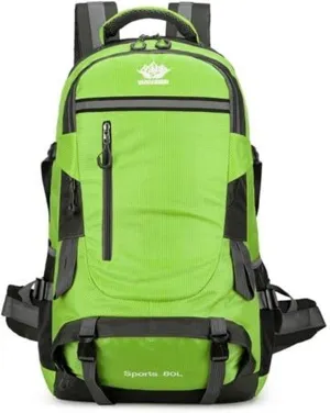 60L Large Camping Backpack,Lightweight Hiking Trekking For Men Women Outdoors Large Capacity Mountaineering Bag(Green)