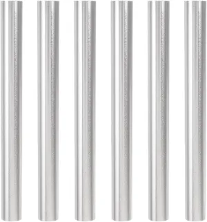 6Pcs Tent Pole Fixing Tube Durable Aluminum Alloy Repair Tube for Quick Tent Pole Repairs Versatile Connector for Camping and Outdoor Activities