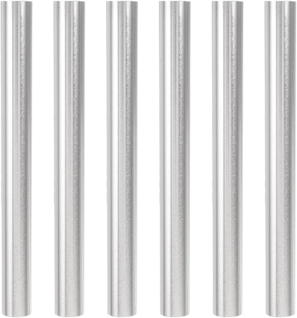6Pcs Tent Pole Fixing Tube Durable Aluminum Alloy Repair Tube for Quick Tent Pole Repairs Versatile Connector for Camping and Outdoor Activities