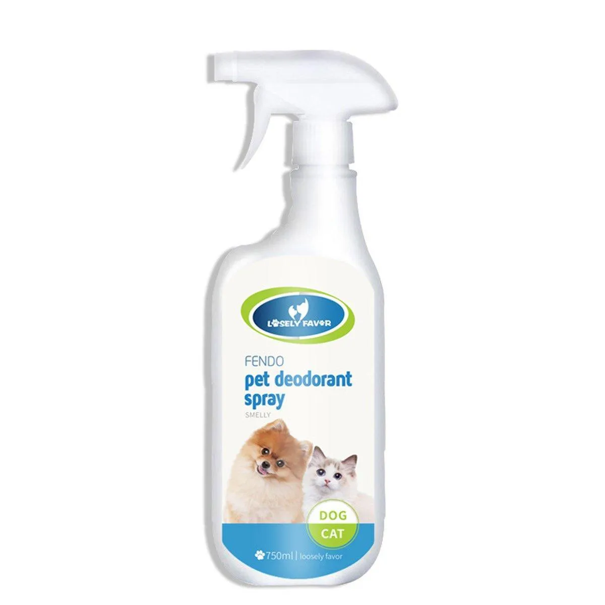 750ml Pet Odor Eliminator Spray for Dogs and Cats Indoor Cat Litter Freshener