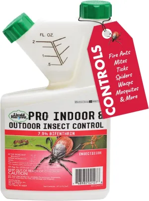 7.9% Bifenthrin Insecticide - 16 Ounces - (Compare to Leading Brands) – Professional Insect Control - Kills on Contact - Fire Ants, Ticks & More
