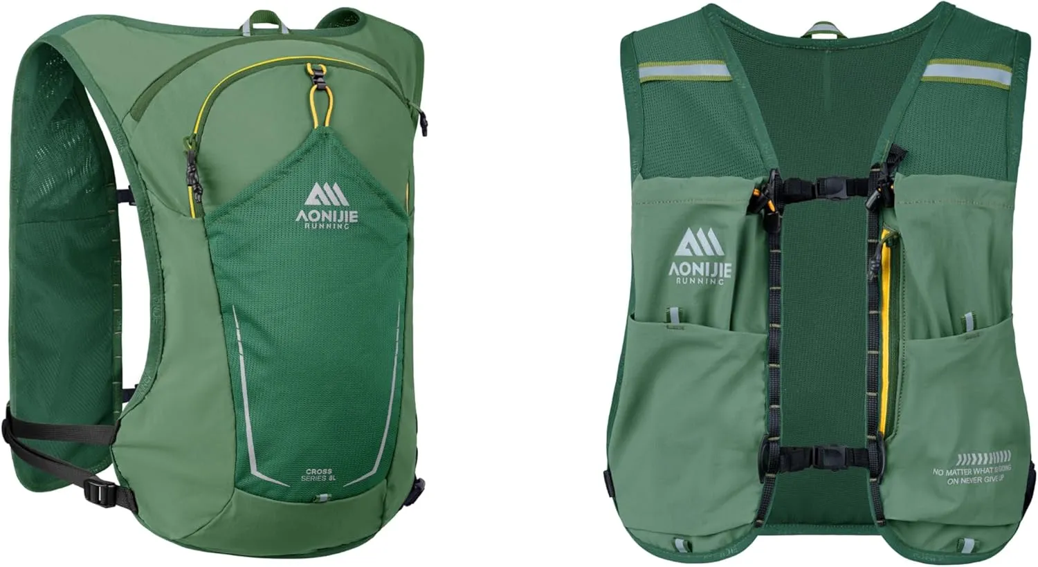 8L /5L Lightweight Hydration Backpack Hydration Vest Outdoors for Trail Marathoner Running Race-AONIJIE