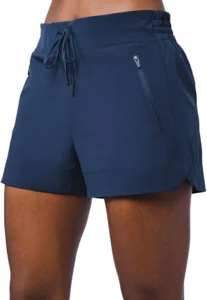 90 Degree By Reflex Stretch Woven Lightweight Walking Shorts with Side Pockets
