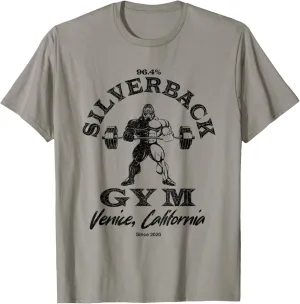96.4% Silverback Gym Apparel Venice beach California, retro T-Shirt