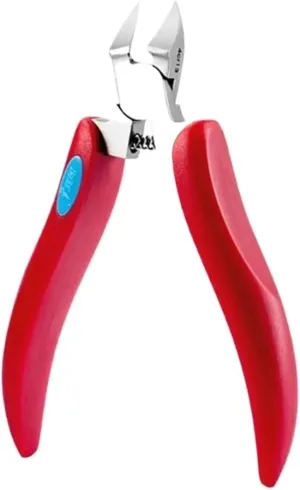 Agnail Clippers Toenail Premium Mass Ergonomic Unbeatable Strength Effortless Grooming Thick Nails Toenail Pliers(Red)