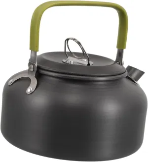 Alasum Portable Outdoor Camping Tea Kettle Quick Boil Aluminum Alloy Coffee Pot for Picnics Travel Efficient Heating Safe Reliable for Hot Beverages Anytime