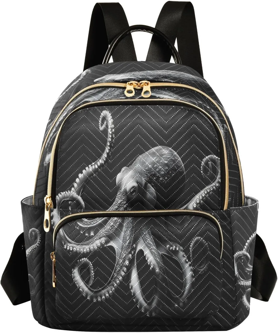 ALAZA Octopus Mini Backpack Purse for Women Travel Bag Lightweight Shoulder Bag Fashion Daypack37