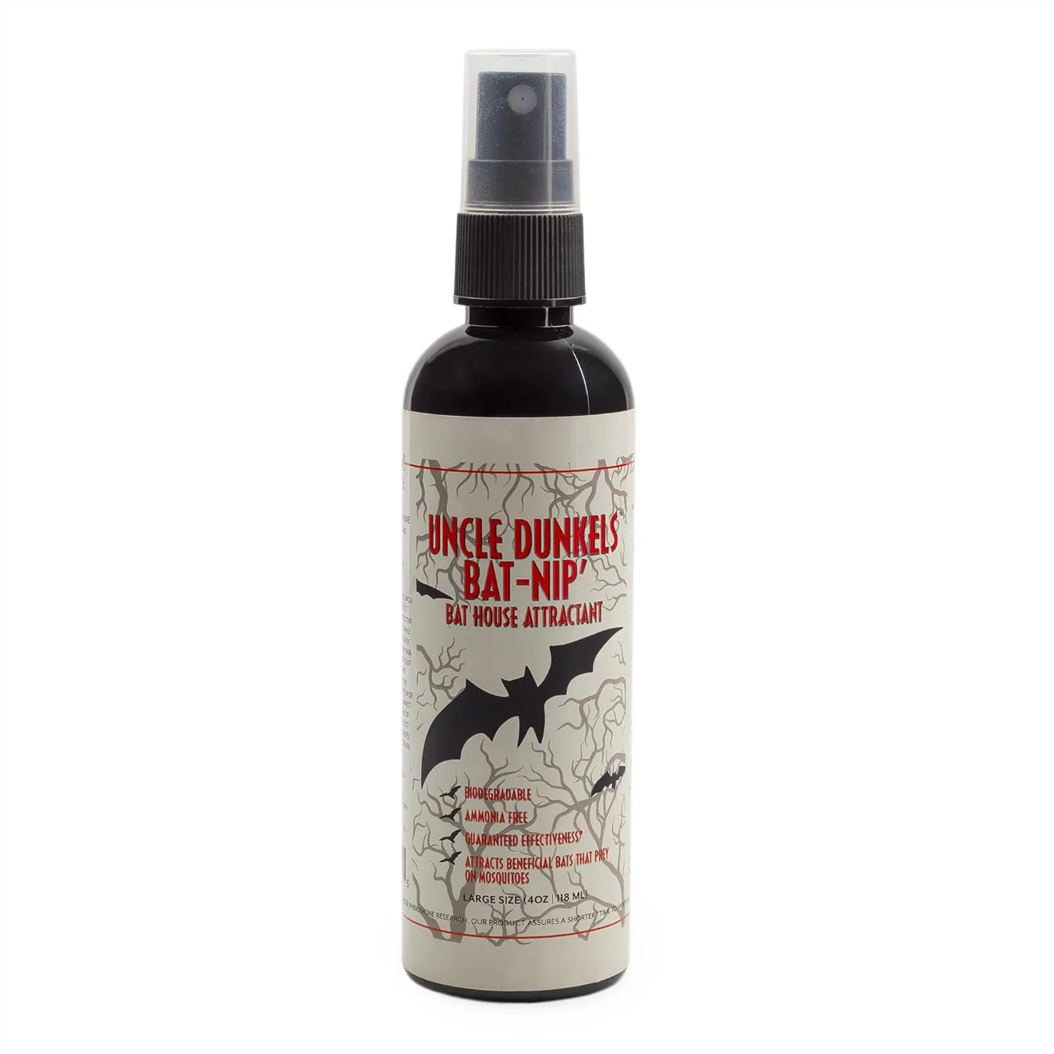 All-Natural Bat-Nip’ Pheromone Spray; 4 Fluid Ounces Bat House Attractant Spray