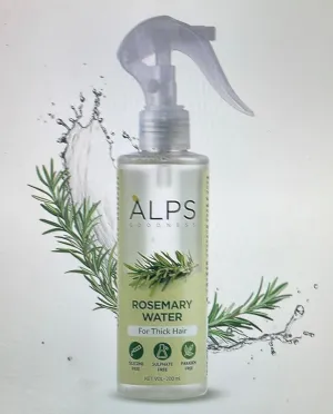 Alpz Rosemary Water for Thick Hair, 200ml, Silicone Free, Sulphate Free, Paraben Free