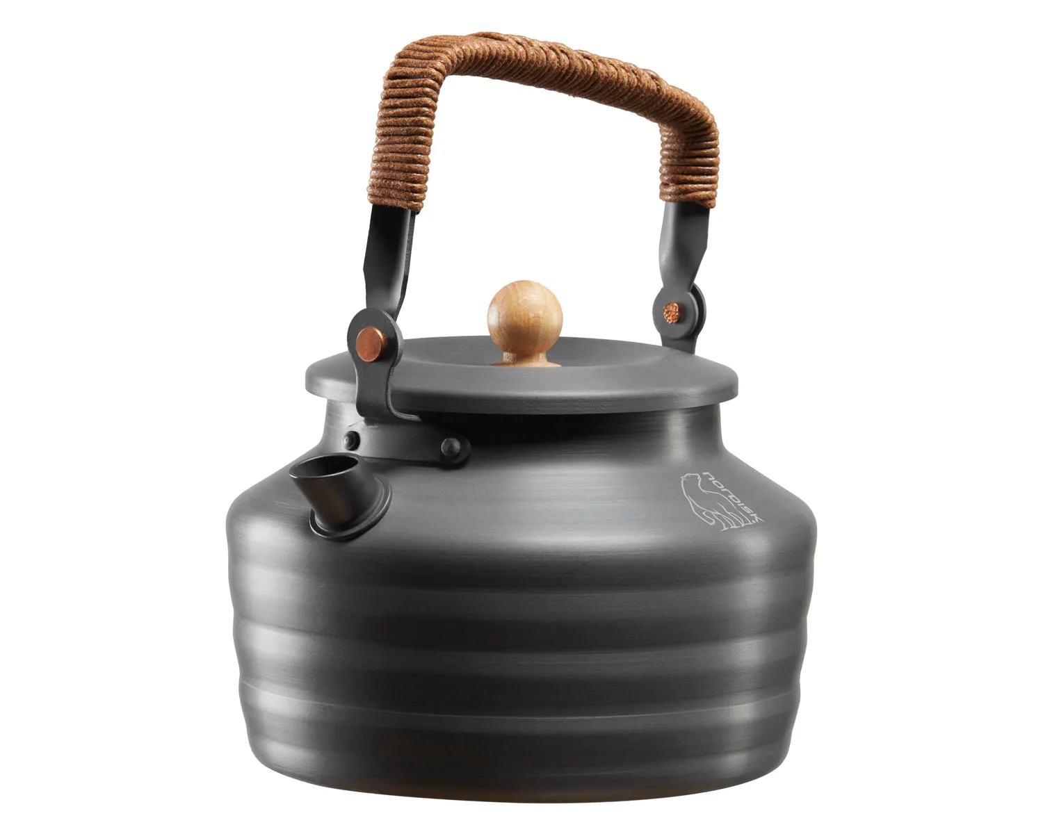 Aluminium Kettle - Charcoal