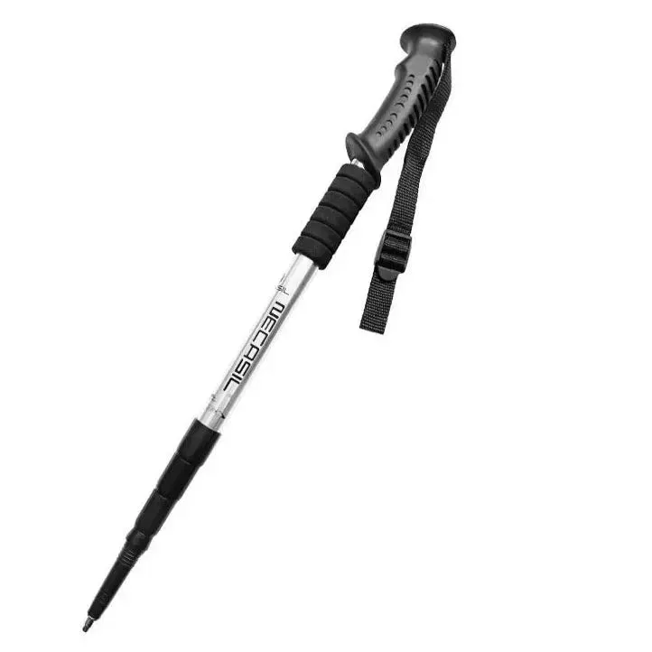 Aluminum Telescopic Hiking Poles with Shock Absorber for Trekking