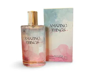 Amazing Things Pour Femme Eau de Parfum, Grapefruit, Suede, and Pink Pepper Fragrance, 3.4 FL OZ, 100ml